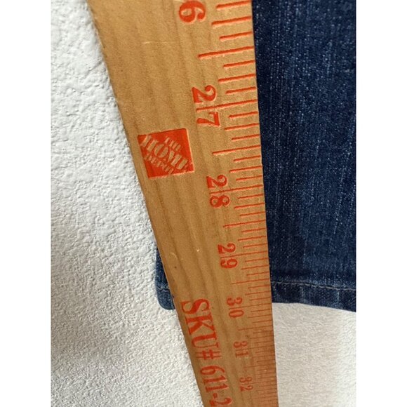 Calvin Klein Womens Bootcut Jeans Size 32/14 Blue Denim 30” Inseam - Picture 8 of 8